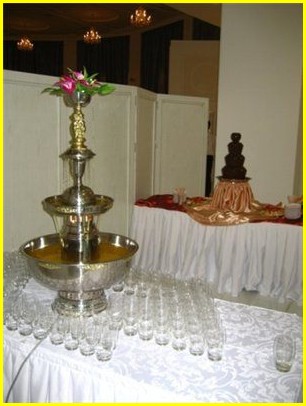 Алкогольный фонтан на свадьбу в Перми