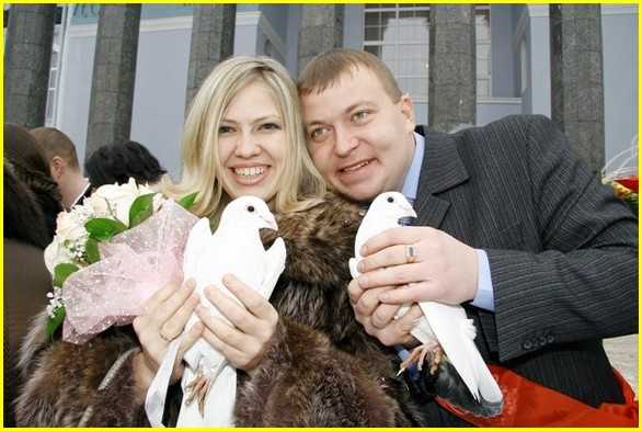 Заказ голубей на свадьбу в Перми