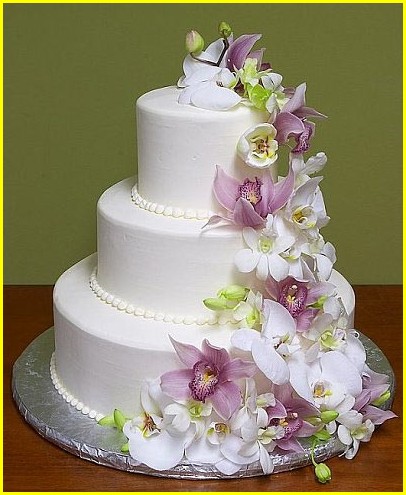 Эксклюзивный свадебный торт